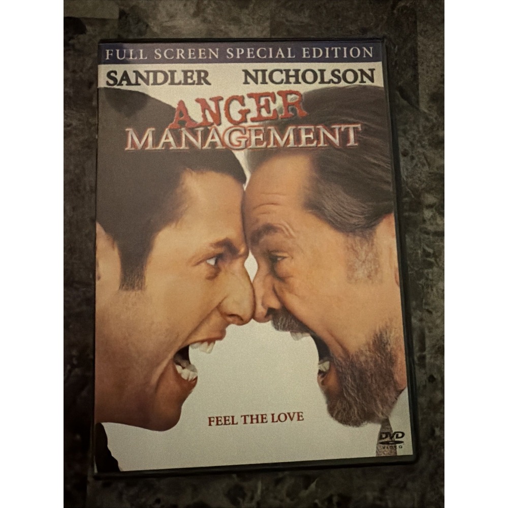 Anger Management (DVD, 2003, Full Frame Special Edition) Near Mint Condition